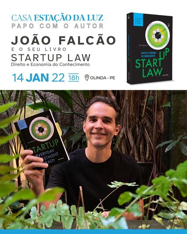 João Falcão lança livro sobre o mundo das Startups&nbsp;brasileiras
