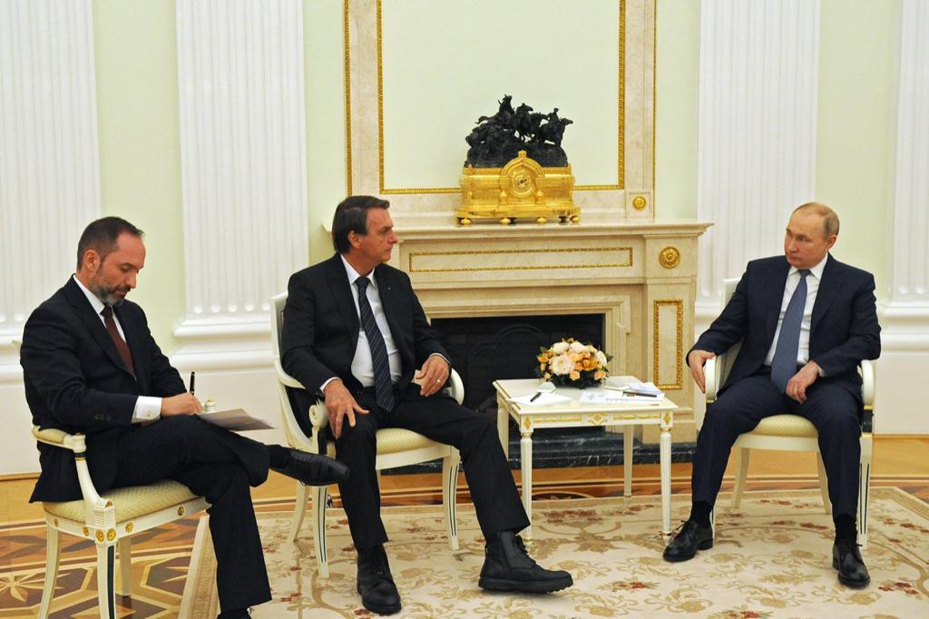 Após reunião com Putin, Bolsonaro agradece ‘defesa da soberania da&nbsp;Amazônia’