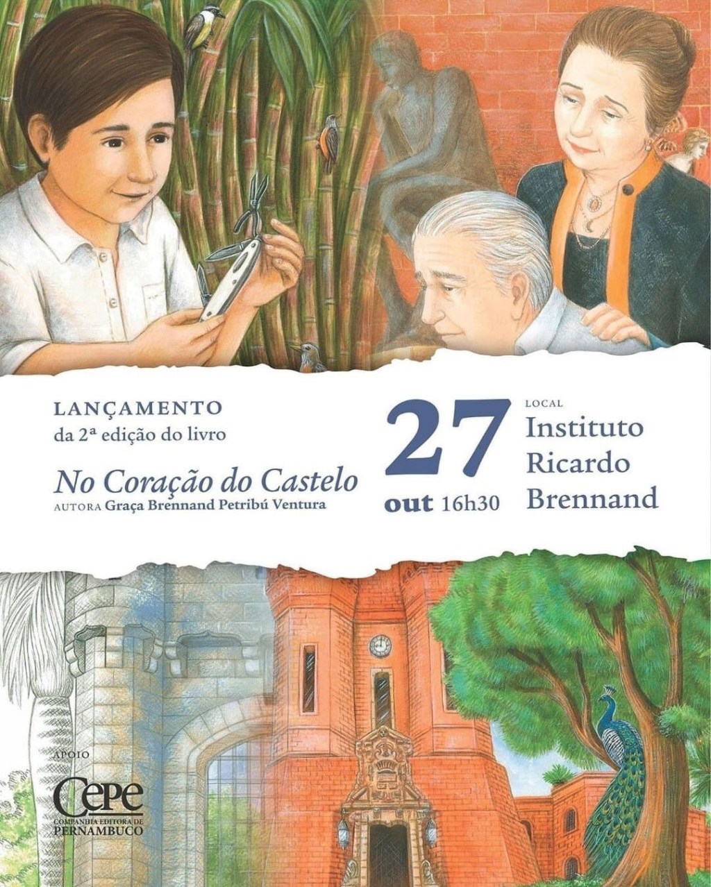 2ª edição de “No Coração do Castelo” ganha lançamento nesta quinta&nbsp;(27)
