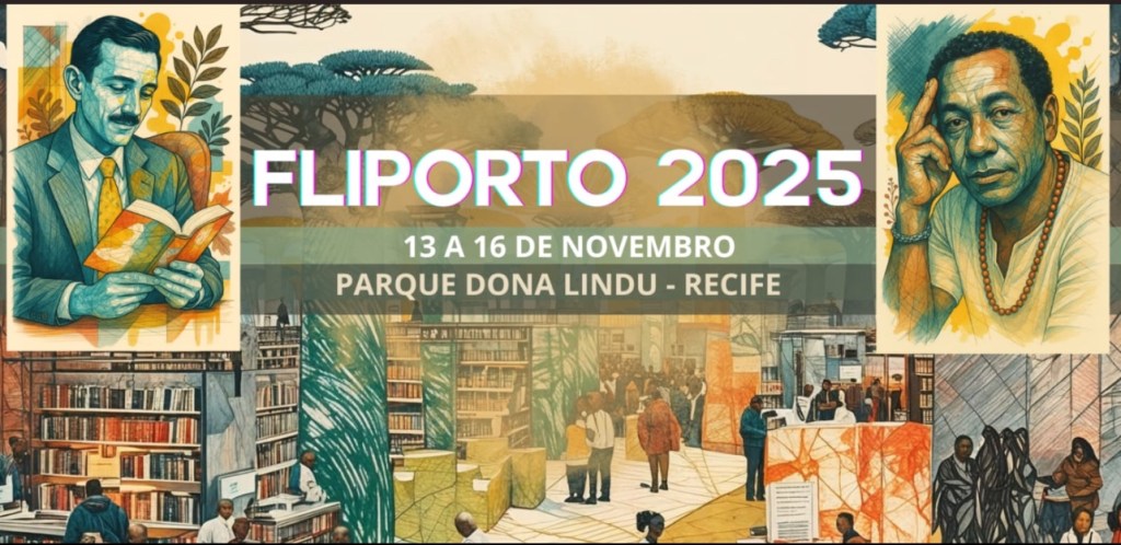 Fliporto celebra 20 anos com programação lusófona e homenagem à poesia pernambucana em&nbsp;Recife