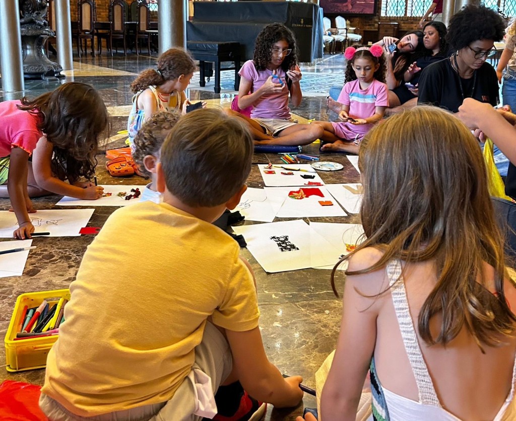 Oficinas de Férias unem arte e diversão no Instituto Ricardo&nbsp;Brennand