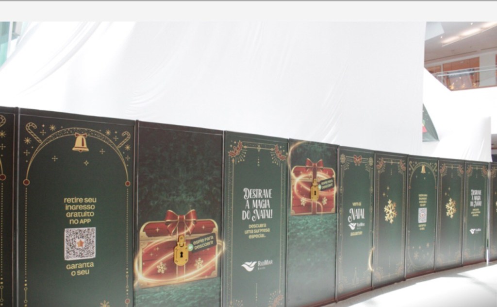RioMar Recife abre inscrições gratuitas para o Natal e estreia ativação&nbsp;natalina
